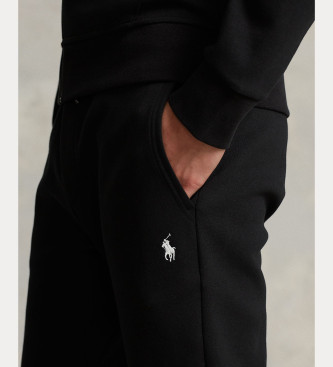 Polo Ralph Lauren Dubbelstickad joggingbyxa svart