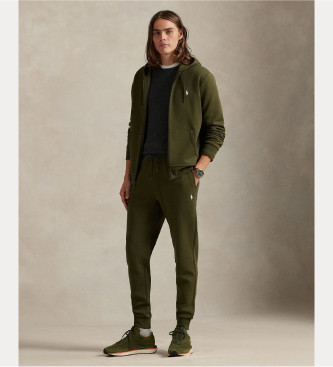 Polo Ralph Lauren Grn joggingbyxa i dubbel jersey