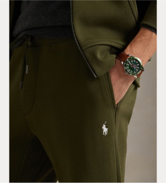 Polo Ralph Lauren Grn joggingbyxa i dubbel jersey