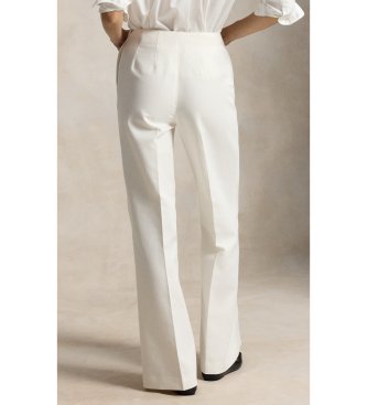 Polo Ralph Lauren Beaton-bukser i bomuld og uld i off-white