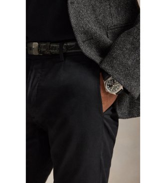 Polo Ralph Lauren Sort chino Greenwich Slim Fit i sort