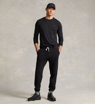 Polo Ralph Lauren Pantalón de Chándal Felpa negro