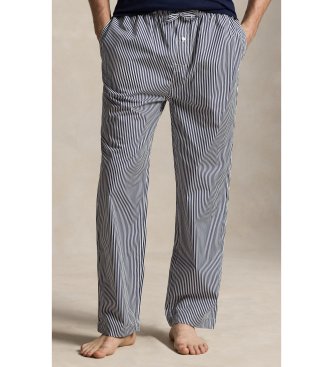 Polo Ralph Lauren Pantalon de pyjama en coton à rayures marine