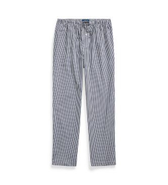 Polo Ralph Lauren Pantalon de pyjama en coton à rayures marine