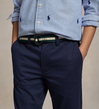 Polo Ralph Lauren Pantalón de sarga elástica Slim Fit marino