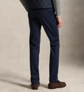 Polo Ralph Lauren Pantalón Jarrett de satén Slim Fit marino