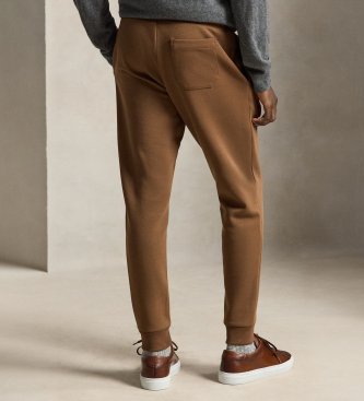 Polo Ralph Lauren Brown double-knit jogger pants