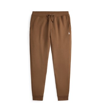Polo Ralph Lauren Brown double-knit jogger pants