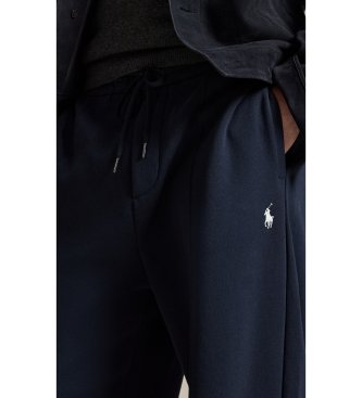 Polo Ralph Lauren Calça com cordões de malha dupla marinho