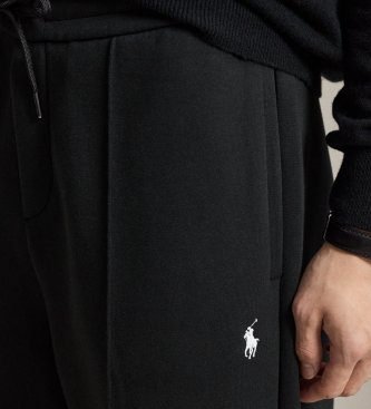 Polo Ralph Lauren Black double-knit drawstring pants