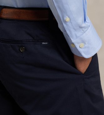 Polo Ralph Lauren Pantaloni elasticizzati slim fit blu navy