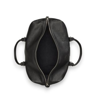Polo Ralph Lauren Sac de voyage en cuir grainé noir