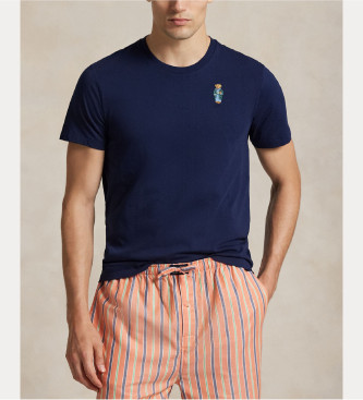 Polo Ralph Lauren Pijama de algodo com plo urso azul-marinho
