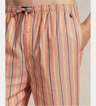 Polo Ralph Lauren Pijama de algodo com plo urso azul-marinho