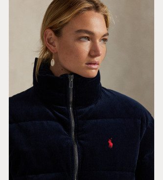 Polo Ralph Lauren Casaco curto em tecido para a marinha