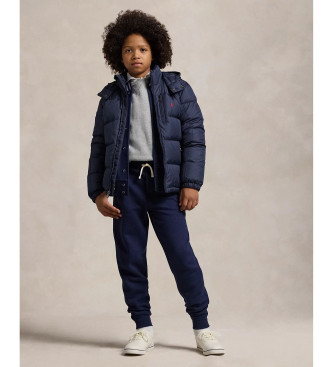 Polo Ralph Lauren Casaco de penas Ripstop com capuz azul-marinho