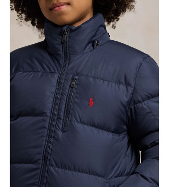 Polo Ralph Lauren Casaco de penas Ripstop com capuz azul-marinho