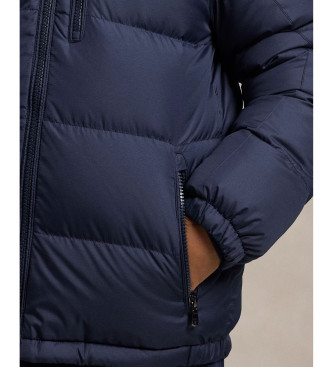 Polo Ralph Lauren Casaco de penas Ripstop com capuz azul-marinho