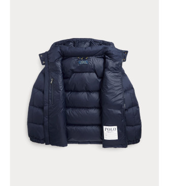 Polo Ralph Lauren Casaco de penas Ripstop com capuz azul-marinho
