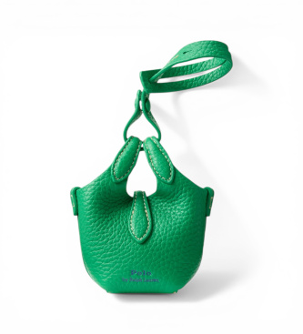 Polo Ralph Lauren Bolso Shiny Drum verde