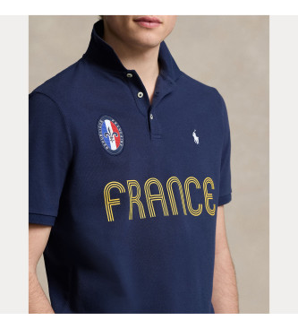 Polo Ralph Lauren Koszulka polo Classic Fit France niebieska