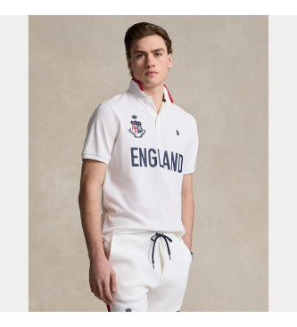 Polo Ralph Lauren Koszulka polo Classic Fit England biała