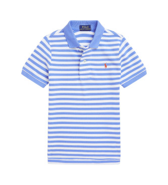 Polo Ralph Lauren Poloshirt met blauw gestreept logo