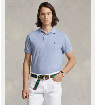 Polo Ralph Lauren Niestandardowa koszulka polo Slim Fit w kolorze niebieskim