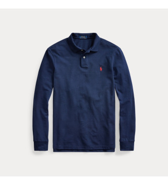 Polo Ralph Lauren Niestandardowa koszulka polo Slim Fit w kolorze niebieskim