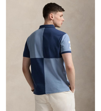Polo Ralph Lauren Polo Custom Slim Fit con Big Pony azul