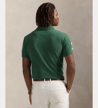Polo Ralph Lauren Polo Custom Slim Fit con Big Pony verde
