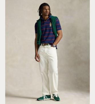 Polo Ralph Lauren Polo Custom Slim Fit de piqu marino