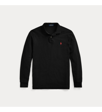 Polo Ralph Lauren Niestandardowa koszulka polo Slim Fit czarna
