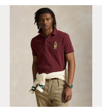 Polo Ralph Lauren Polo Slim personalizado castanho
