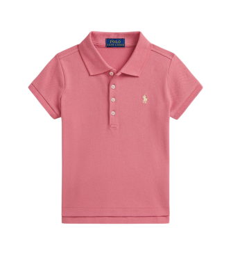 Polo Ralph Lauren Rosa Stretch-Mesh-Poloshirt