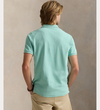 Polo Ralph Lauren Turquoise mesh polo