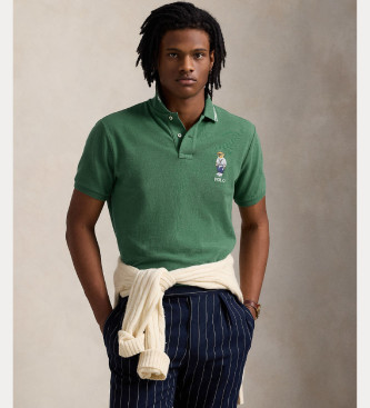 Polo Ralph Lauren Grn poloshirt i mesh