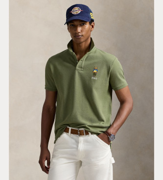 Polo Ralph Lauren Grn poloshirt i mesh