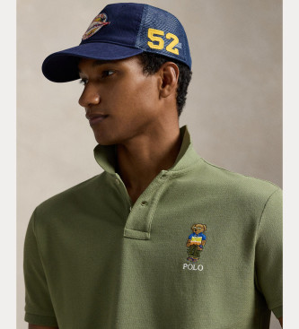 Polo Ralph Lauren Grn poloshirt i mesh