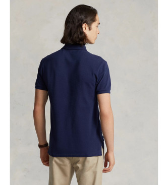 Polo Ralph Lauren Custom Slim Fit Marine Piquet Polo