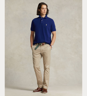Polo Ralph Lauren Marine piqu polo