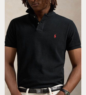 Polo Ralph Lauren Plo em piqu preto