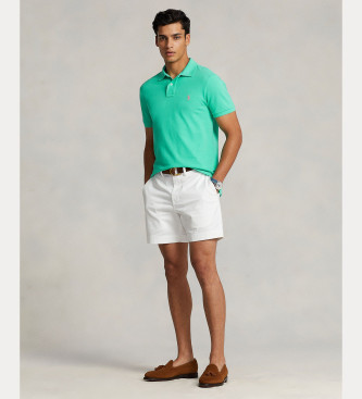 Polo Ralph Lauren Koszulka polo pique slim fit turkusowa