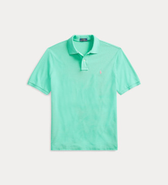 Polo Ralph Lauren Koszulka polo pique slim fit turkusowa