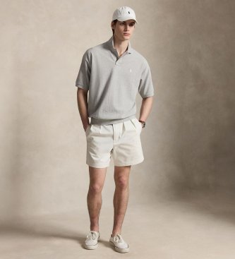 Polo Ralph Lauren Polo majica iz pikeja Relaxed Fit siva