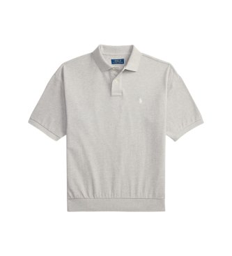 Polo Ralph Lauren Polo majica iz pikeja Relaxed Fit siva