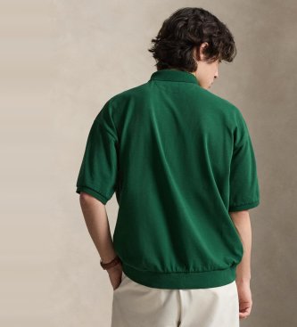 Polo Ralph Lauren Green Relaxed Fit Piqué Polo Shirt