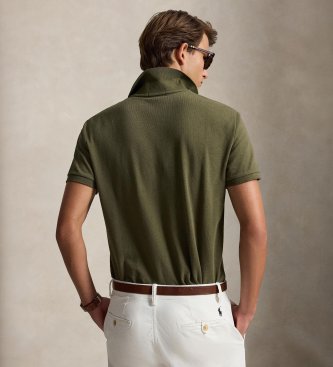 Polo Ralph Lauren Groen piqué poloshirt
