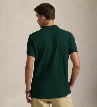 Polo Ralph Lauren Green pique polo shirt