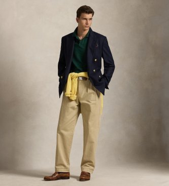 Polo Ralph Lauren Green pique polo shirt